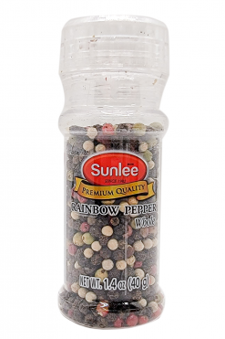 E133SL100 Sunlee Rainbow Pepper (Whole) 24 x 40 g
