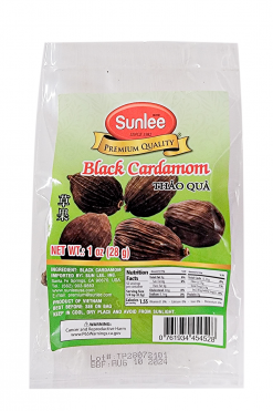 E970SL04 Sunlee Black Cardamom 36 x 28 g