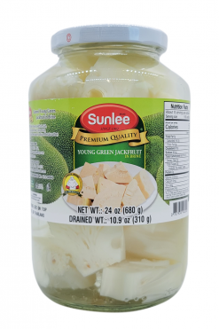 D315SL24 Sunlee Green Jackfruit in Brine 12x24 oz