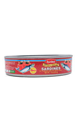 C701SL03 Sunlee Canned Sardine in Tomato Sauce with Chili 24x7 oz