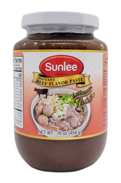 D510SL116 Sunlee Instant Beef Flavor Paste 24x16 oz (454 g)