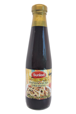 D605SL012 Sunlee Papaya Salad Dressing (Fermented Fish Sauce) 12x10 fl oz (300 mL)