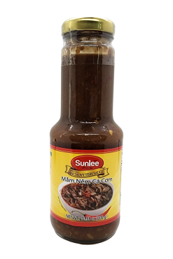 D691SL11 Sunlee Special Anchovy Fish Sauce (Mam Nem Ca Com) 24x10.58 oz (300 g)
