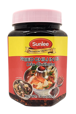 D571SL14 Sunlee Fried Chili in Oil 24x14 oz (400 g)