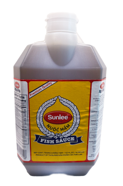 D600SL06 Sunlee Fish Sauce (gallon) 3x4500 mL