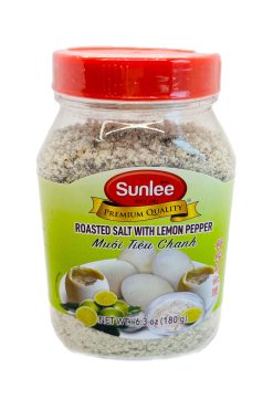 E135SL003 Sunlee Roasted Salt with Lemon & Pepper 24x6.3 oz (180 g)