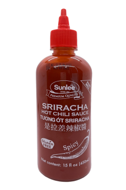 D670SL15 Sunlee Sriracha Chilli Sauce 12x15 oz (450 mL)
