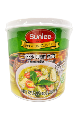 E500SL0235 Sunlee Green Curry Paste (Vegan) 12x35 oz