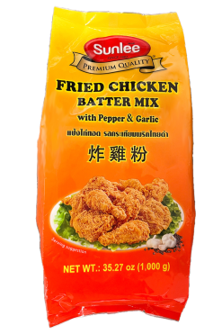 E106SL435 Sunlee Fried Chicken Batter Mix with Pepper & Garlic 10x 35.27 oz ( 1000 g )