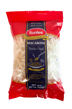 A630SL19 Sunlee Rice Macaroni (extra long tube) 25x14.1 oz