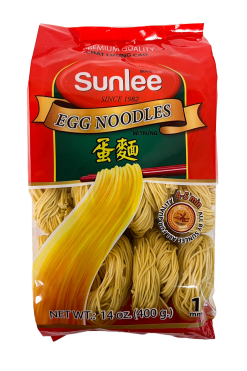 A641SL14 Sunlee Egg Noodle 1mm-Nest shape 24 x 14 oz (400 g)