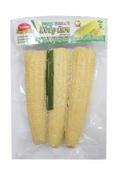 BVN015 Sunlee Frozen Corn with leaves 16x3pcs (850 g)