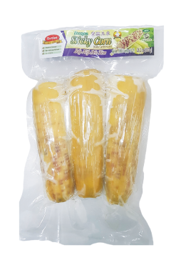 BVN018 Sunlee Frozen Colored Glutinous Corn (with husk) 16x3pcs (24.7 oz) (700 g)