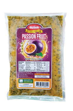 BVN021 Sunlee Frozen Passion Fruit Juice (plastic bag) 10x35.2 oz (1000 g)
