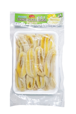 BVN028 Sunlee Frozen Cooked Sliced Banana 40x14 oz (400 g)