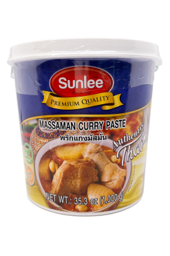 E500SL0335 Sunlee Matsaman Curry Paste (Vegan) 12x35 oz