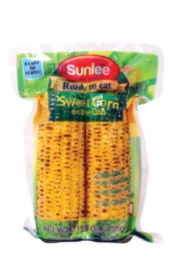 E310SL176 Sunlee Grilled Ready to Eat Corn Cob (Double Cob) 32 x 450 g