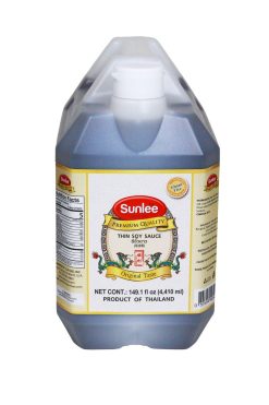 D681SL06 Sunlee Thin Soy Sauce (gallon) 3x4410 mL