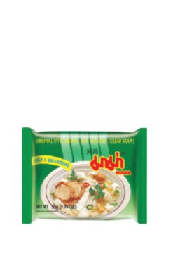 E31MM504 Mama Instant Rice Stick Flat Clear Soup Flavor 180x55 g