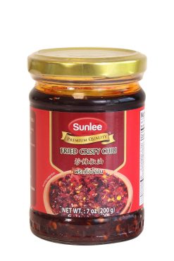 D573SL07 Sunlee Crispy Fried Chili 24 x 7 oz (200 g)