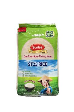 A100SLST2550 Sunlee Vietnamese Jasmine Rice (ST25) 50 lb
