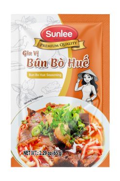 E200SL03 Sunlee Bún Bò Huế seasoning 2.29oz (65g) x 18 Sachets x 3 boxes