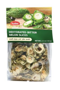 E804SL04 Sunlee Dehydrated Bitter Melon Slices 3.5 oz (100 g) x 24 bags